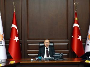 Ak Parti Myk Erdoğan Başkanlığında Toplandı