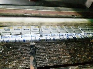 Zuladaki Kaçak Sigaralar Narkotik Köpeğinden Kaçmadı