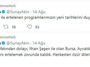 Ünlü Sanatçıların Konserleri Ertelendi