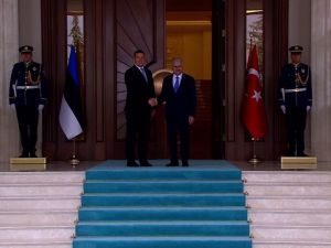 Başbakan Yıldırım Estonyalı Mevkidaşını Törenle Karşıladı