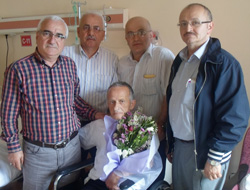 Yavuzer Tarlan'a Moral Ziyareti