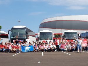 Samsunsporlu Taraftarlar, Eren Bülbül İçin Trabzon’a Gitti