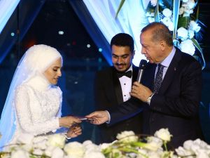 Cumhurbaşkanı Erdoğan Nikaha Katıldı
