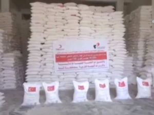Türk Kızılayı Yemen’e Yardım Elini Uzattı