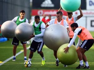 Beşiktaş’ta Keyifli Antrenman