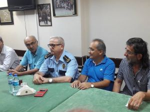 Giresun Emniyet Müdürü Uğur Öztürk’ten Veda Ziyareti