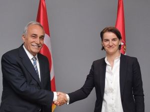 Bakan Fakıbaba Sırbistan Başbakanı Brnabic İle Görüştü