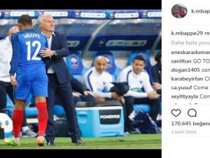 Beşiktaşlı Taraftarlardan Mbappe’ye Gönderme