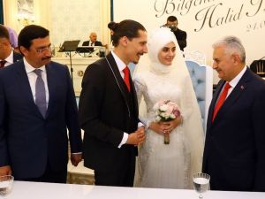 Başbakan Yıldırım Nikah Törenine Katıldı