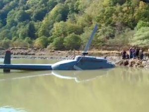 Gürcistan’da Yangın Söndürme Helikopteri Düştü