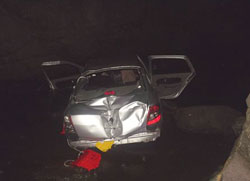 Trabzon'da Otomobil Dereye Uçtu: 1 Ölü, 3 Yaralı