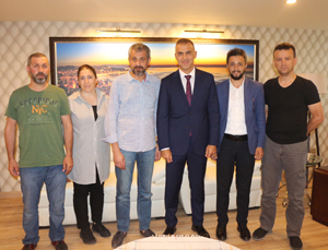 Gazetecilerden Emniyet Müdürü Altuğ Verdi'ye ‘Hoşgeldin’ Ziyareti