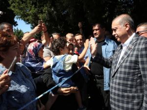 Erdoğan Cuma Namazını Orman Bölge Müdürlüğü Camii’nde Kıldı