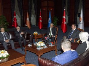 Mhp Ve Hüda-par’dan Ak Parti’ye Ziyaret