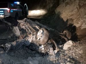 Uzungöl’de Trafik Kazası: 2 Yaralı