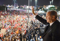 Erdoğan'a Coşkulu Karşılama Dünya Basınında