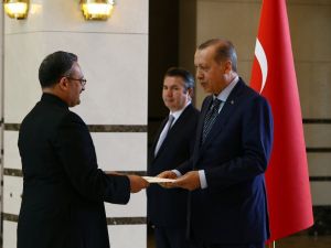 Pakistan Büyükelçisi Beştepe’de