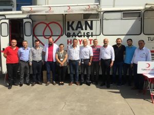 Arsin Osb’de Düzenlenen Kan Bağışı İlgi Gördü