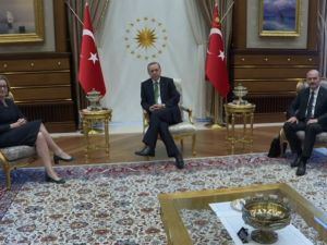 İngiltere İçişleri Bakanı Beştepe’de