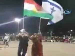 İsrail Bayrağıyla Referandum Propagandası
