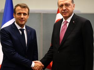 Erdoğan Macron İle Görüştü