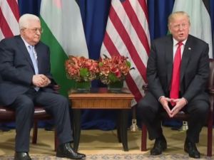 Trump, Filistin Devlet Başkanı Abbas İle Görüştü