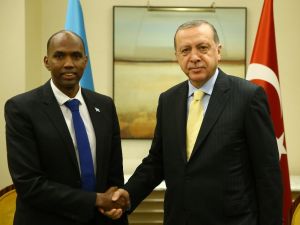 Erdoğan, Somali Başbakanı Kayre İle Görüştü