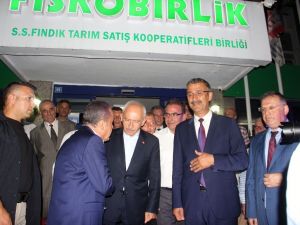 Chp Genel Başkanı Kılıçdaroğlu, Fiskobirlik’i Ziyaret Etti
