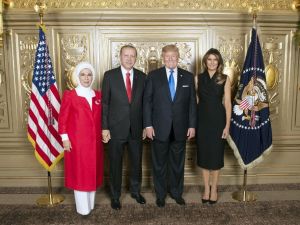 Erdoğan Ve Eşi, Trump Çiftinin Resepsiyonunda