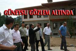 Şarbak Güneysu'da incelemede