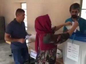 Kerkük’te Seçmen Sandığa Gitti