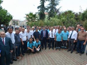Başkan Genç, Park Ve Bahçeler Müdürlüğü Personeliyle Bir Araya Geldi