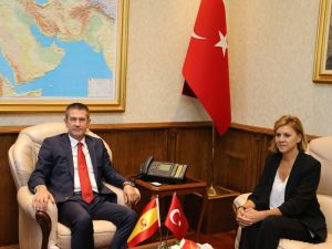 Milli Savunma Bakanı Canikli, İspanya Savunma Bakanı İle Bir Araya Geldi