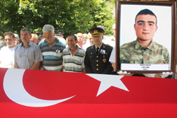 Asker Cenazesi Ordu'da Defnedildi