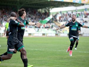 Tff 1. Lig: Akın Çorap Giresunspor: 1 - Ümraniyespor: 1 (İlk Yarı)