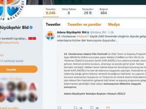 Adana Büyükşehir Belediyesi’nden Meltem Cumbul’a Kınama