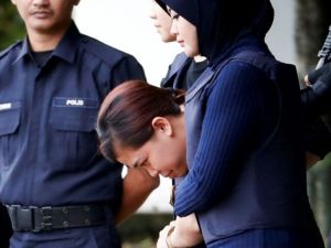 Kim Jong-nam’ın Katil Zanlıları Hakim Karşısında
