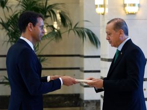 İsviçre Büyükelçisi’nden Cumhurbaşkanı Erdoğan’a Güven Mektubu