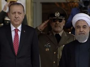 Erdoğan, İran’da Resmi Törenle Karşılandı