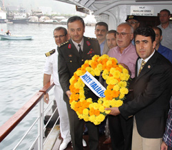 Rize'de Denizcilik Ve Kabotaj Bayramı Yağmur Altında Kutlandı