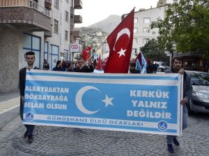 Gümüşhane’de Kerkük Yürüyüşü