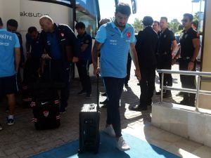 A Milli Futbol Takımı Antalya’dan Ayrıldı