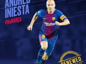 Barcelona’dan Iniesta’ya ’Ömürlük’ Sözleşme