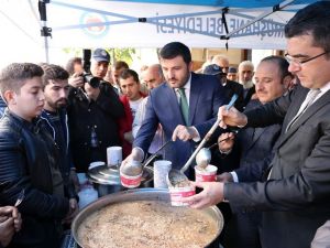 Gümüşhane’de 2 Bin Kişiye Aşure Dağıtıldı