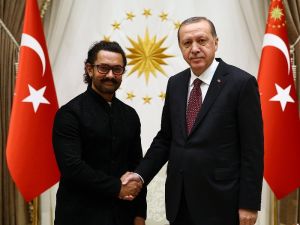 Cumhurbaşkanı Erdoğan, Hindistanlı Oyuncu Khan’ı Kabul Etti