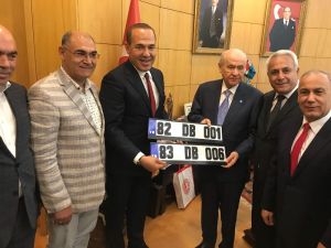 Bahçeli’ye Kerkük Ve Musul Plakaları