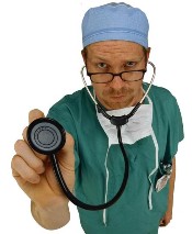 Doktorlar topun ağzında mı?