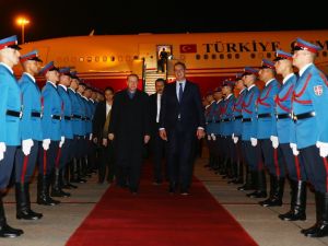 Cumhurbaşkanı Erdoğan Sırbistan’da