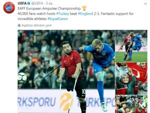 Ampute Milli Takımı Dünyanın Gündeminde