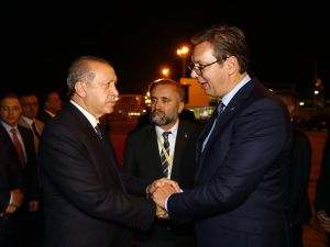 Cumhurbaşkanı Erdoğan Sırbistan’dan Ayrıldı